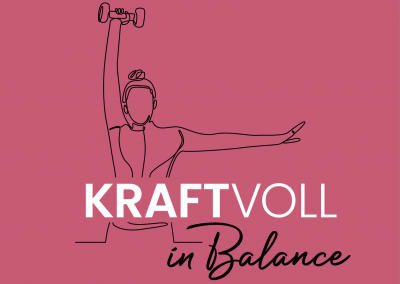 Kraftvoll in Balance