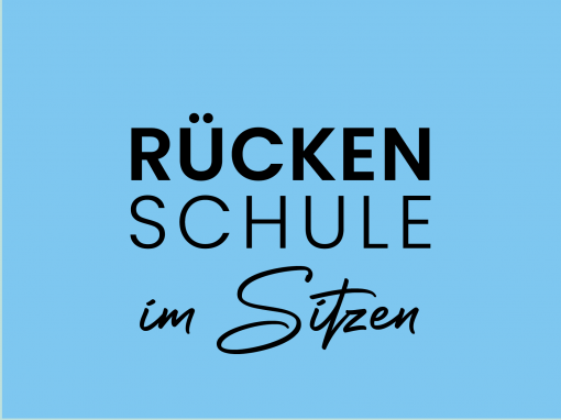 Rückenschule im Sitzen